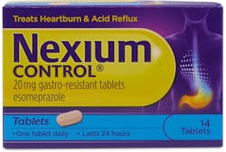 Nexium Control 20mg Gastro-Resistant Tablets 14 Pack