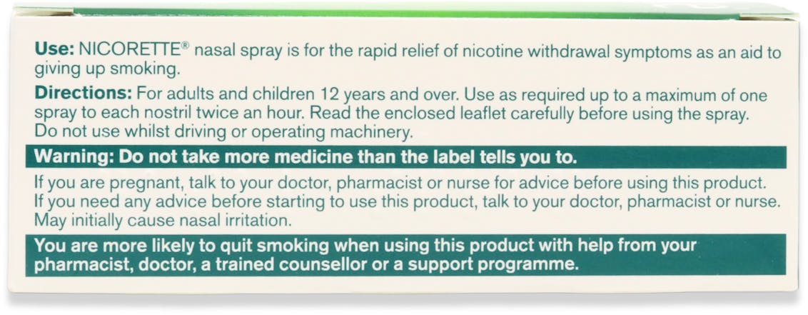 Nicorette Nasal Spray 10ml - 3