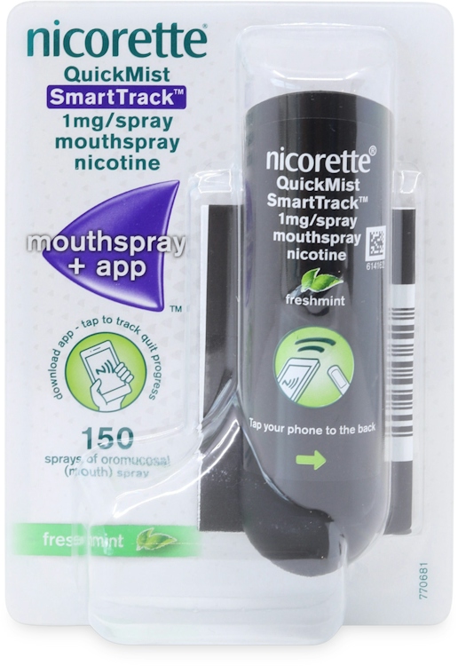 Nicorette QuickMist SmartTrack Freshmint 150 Sprays