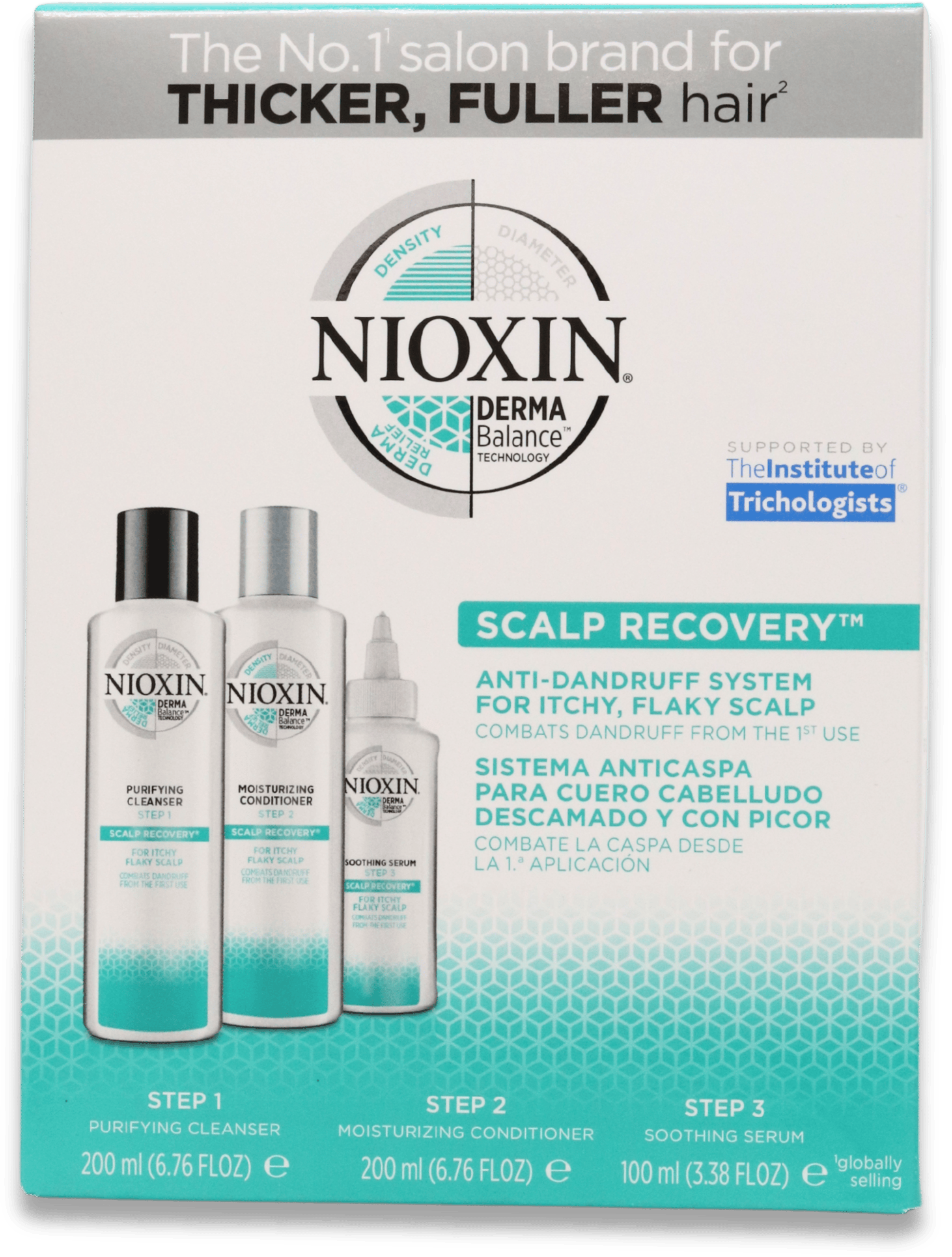 Nioxin Scalp Recovery Kit for Itchy, Flaky Scalp