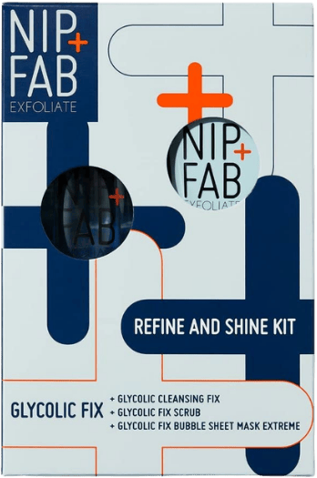 Nip + Fab Exfoliate Glycolic Fix 3 Piece Refine and Shine Kit