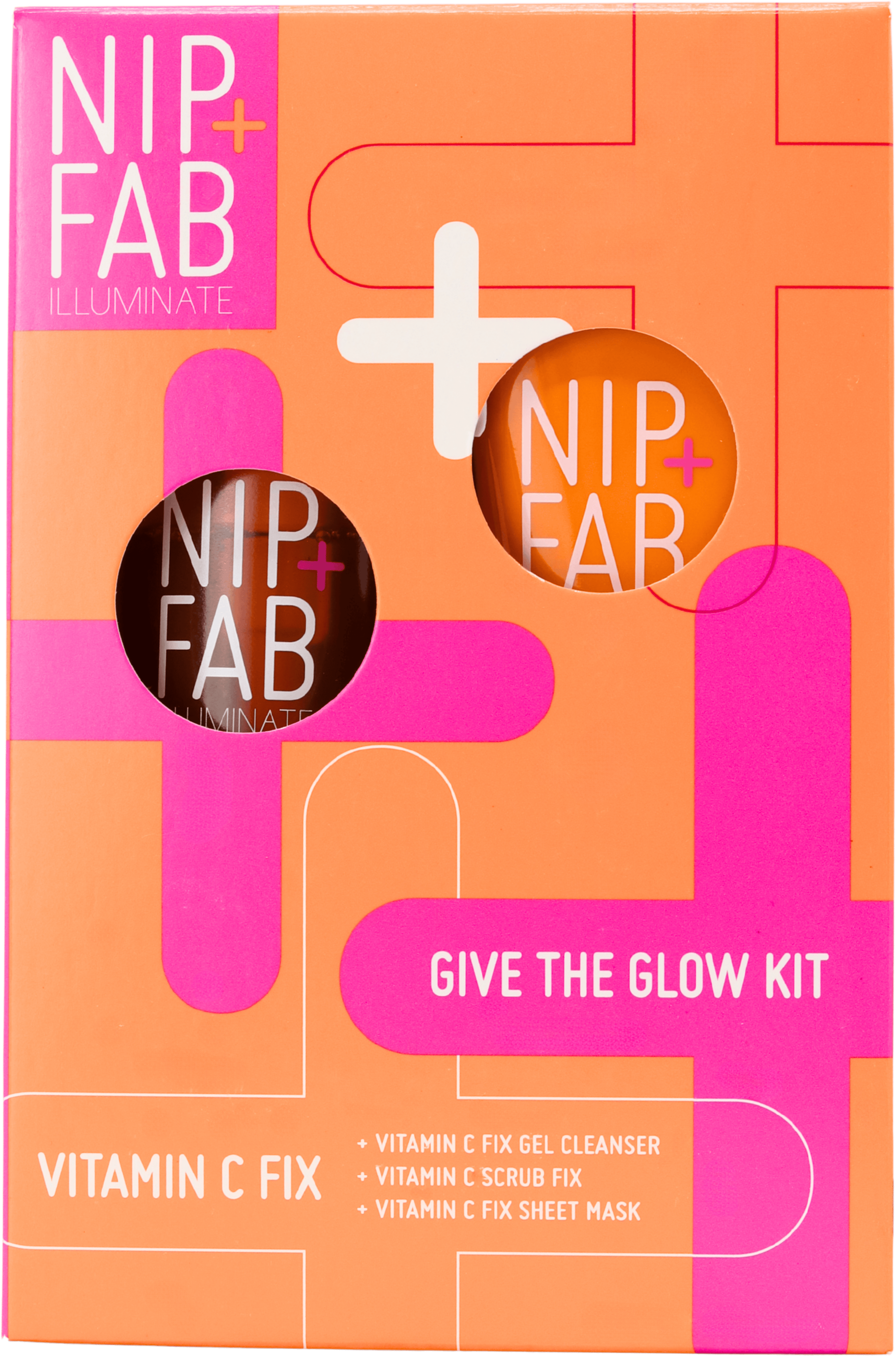 Nip + Fab Illuminate Vitamin C Fix 3 Piece Give The Glow Kit