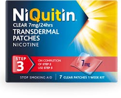 Niquitin Clear Patch Step 3 7mg 7 pack