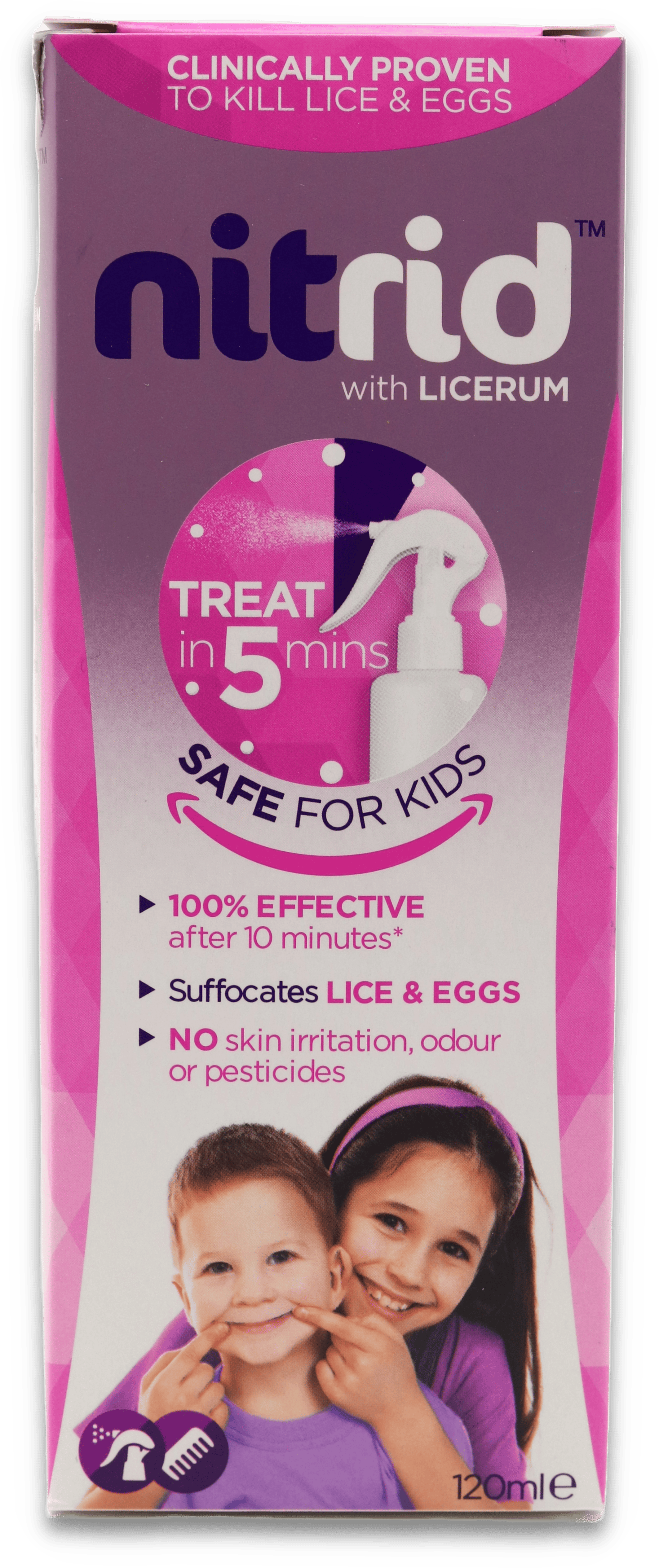 Nitrid Head Lice Treatment 120ml