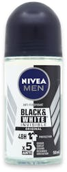 Nivea Black & White Invisible Original Antiperspirant 50ml