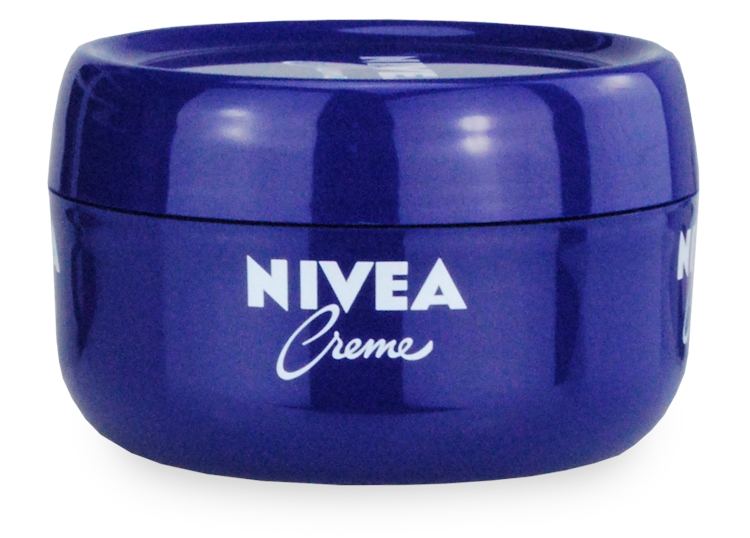 Nivea Creme 200ml (Straight Pot) - Pack of 3 - Blue / 200ml