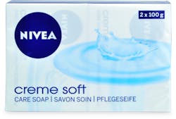 Nivea Creme Soft Care Soap 100g 2 Pack