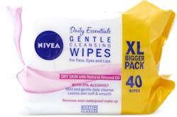 Nivea Facial Cleansing Wipes For Dry Skin 40 Wipes