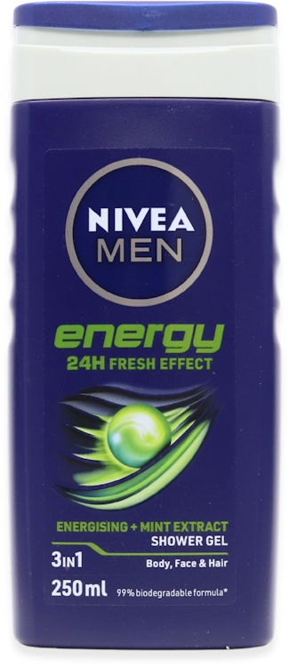 Nivea Men Energy Shower Gel 250ml