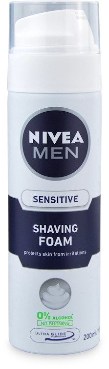 Nivea Sensitive Shaving Foam 200ml - Blue