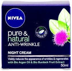 Nivea Pure and Natural Anti-Wrinkle Night Cream 50ml