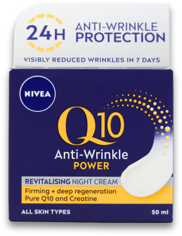 Nivea Q10 Anti-Wrinkle Power Revitalising Night Cream 50ml