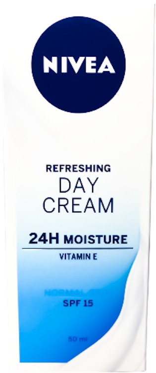 Photos - Sun Skin Care Nivea Refreshing Day Cream SPF15 Normal Skin 50ml 