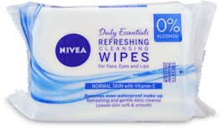 Nivea Refreshing Facial Cleansing Wipes 25 Pack