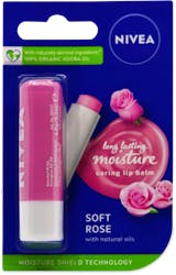 Nivea Soft Rose Lip Balm 4.8g