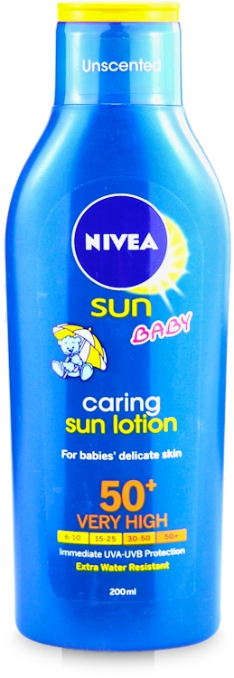 Photos - Sun Skin Care Nivea Sun Baby Lotion SPF50+ 200ml 