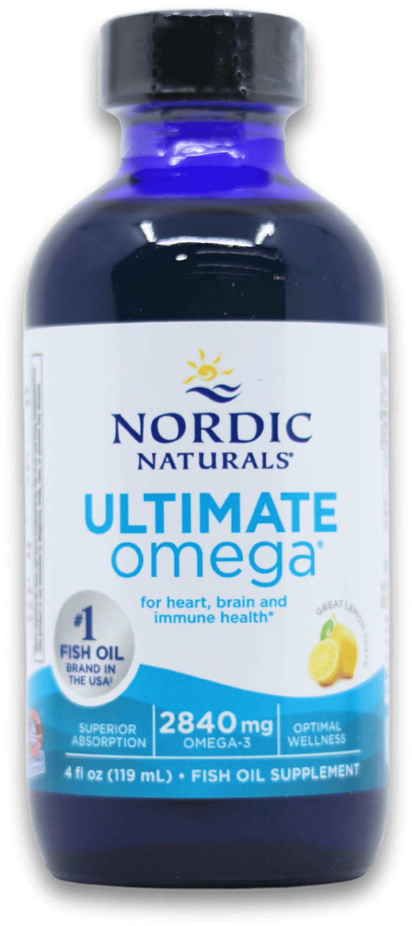 Nordic Naturals Ultimate Omega 2840mg Lemon Flavour 119ml