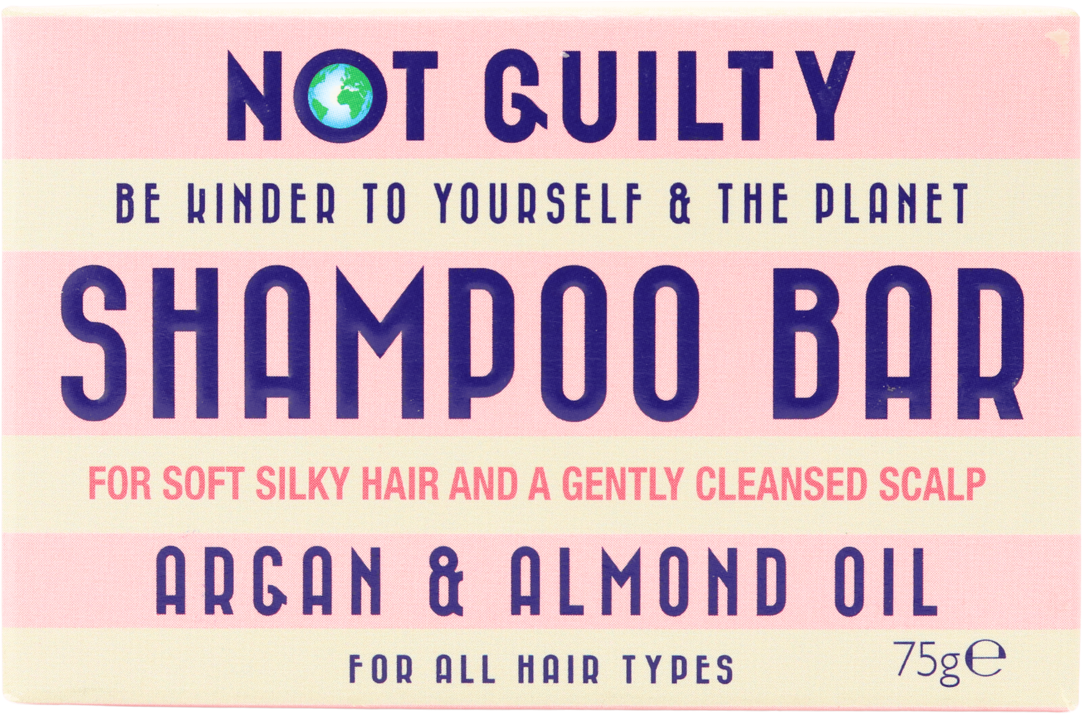 Not Guilty Shampoo Bar Argan Oil & Almond Oil 75g