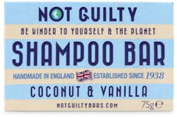 Not Guilty Shampoo Bar Coconut & Vanilla 75g