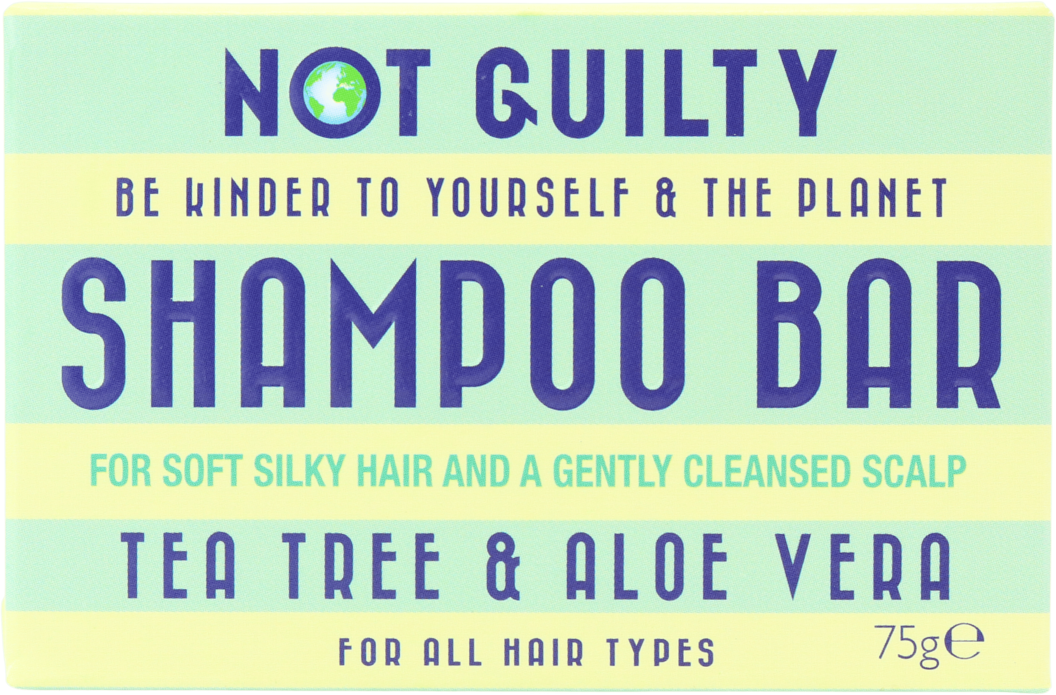 Not Guilty Shampoo Bar Tea Tree & Aloe Vera 75g