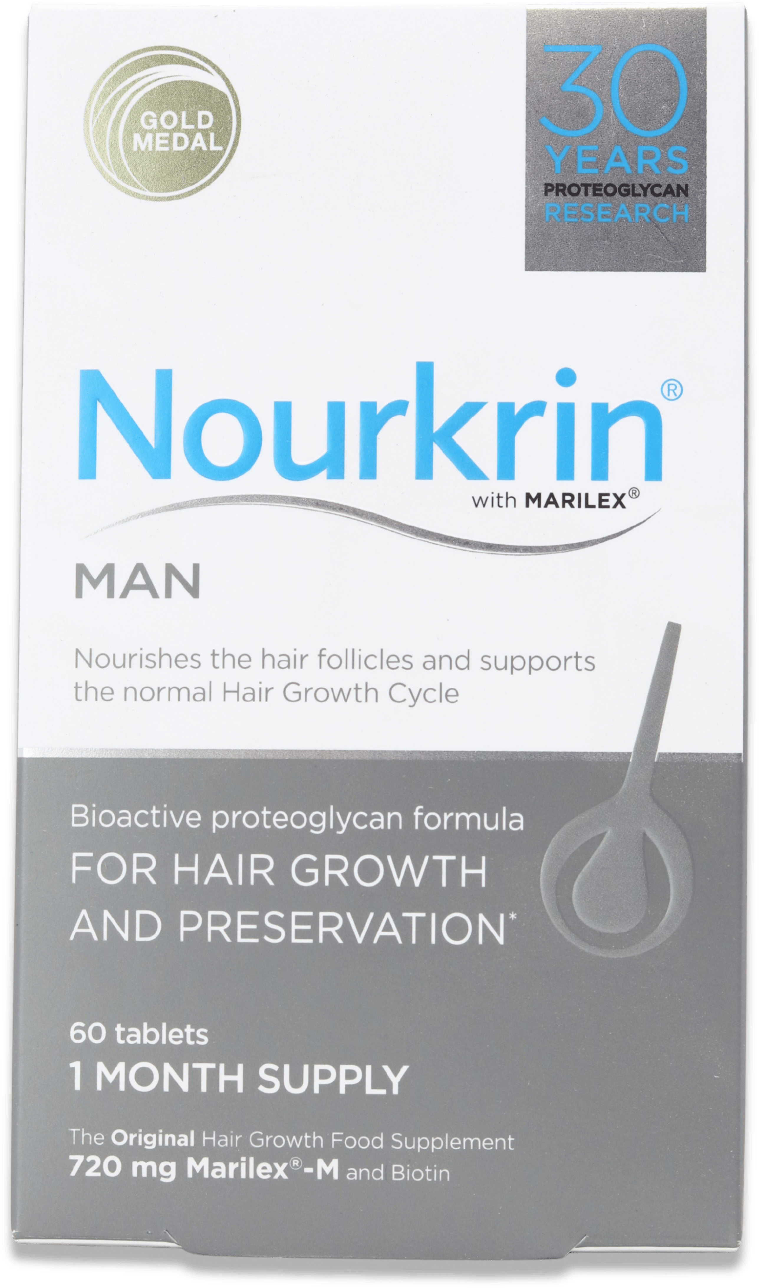 Nourkrin Man 1 Month Supply 60 Tablets