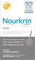 Nourkrin Man 60 Tablets 1 Month Supply