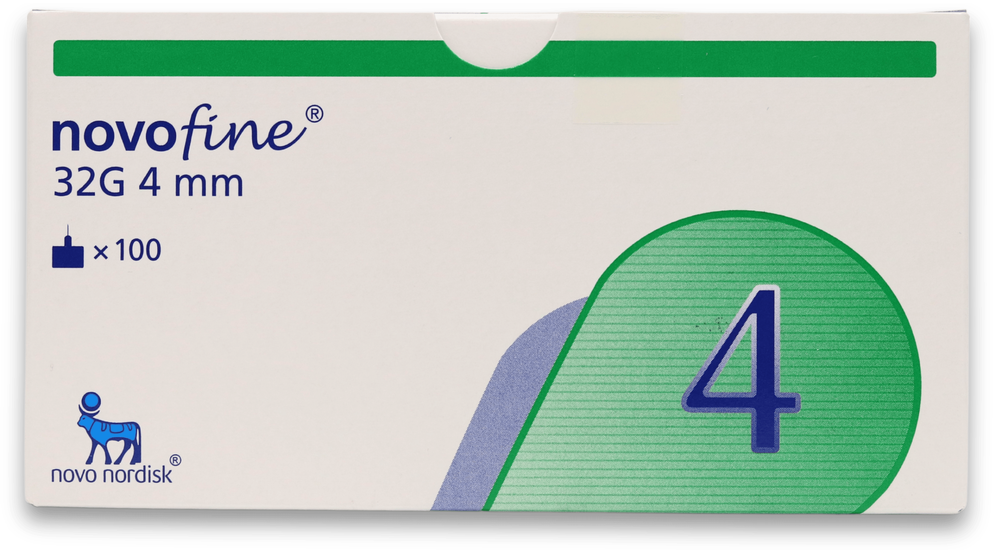 Novofine Needles 4mm 32G 100 Needles