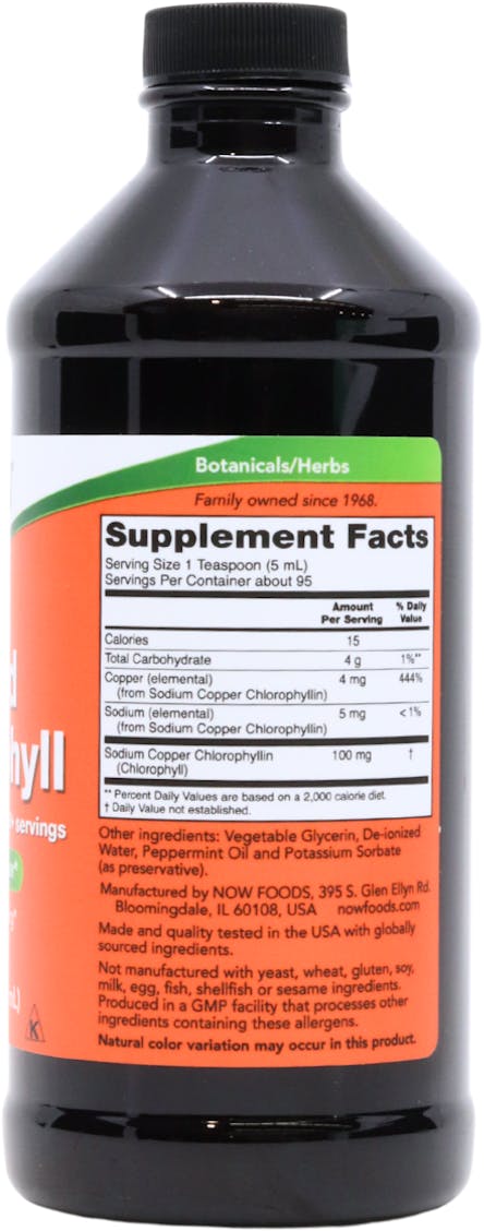NOW Foods Liquid Chlorophyll 473ml - 2