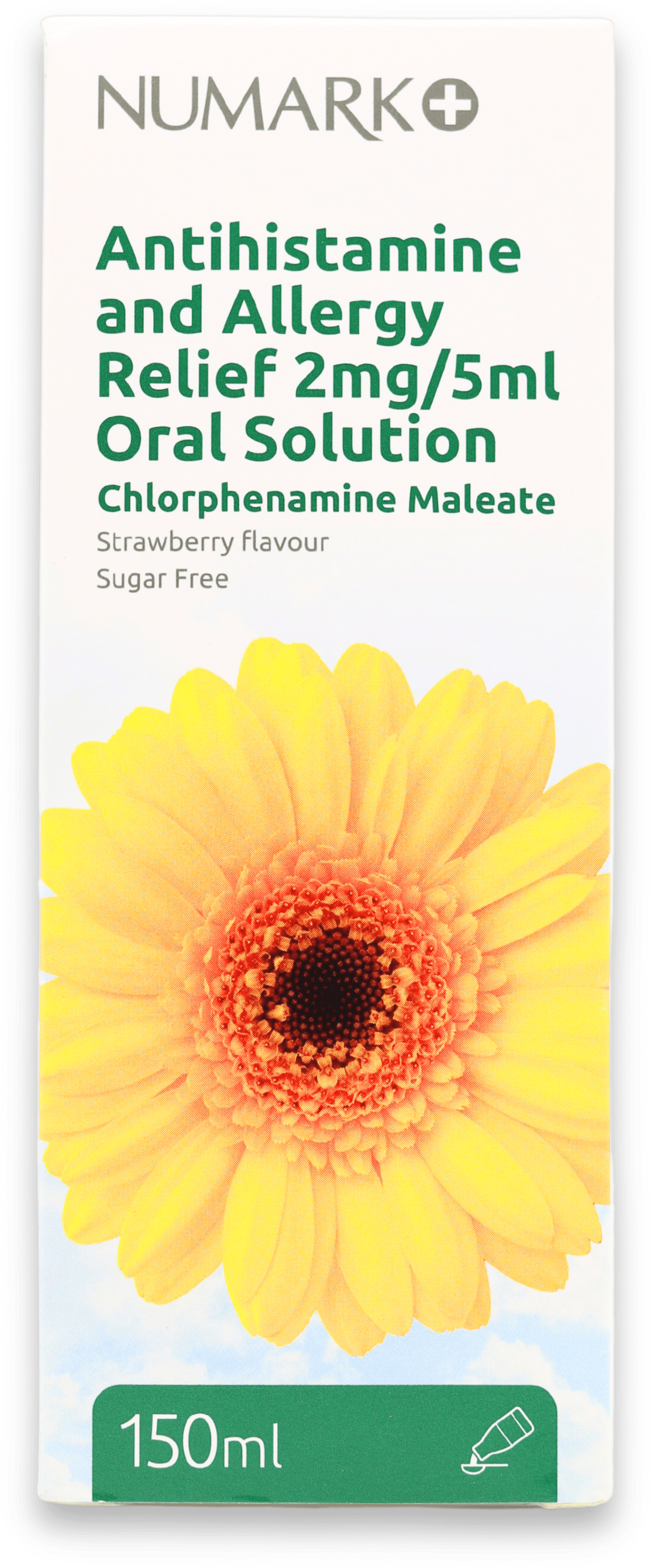 Numark Antihistamine & Allergy Relief 2mg/5ml Oral Solution 150ml