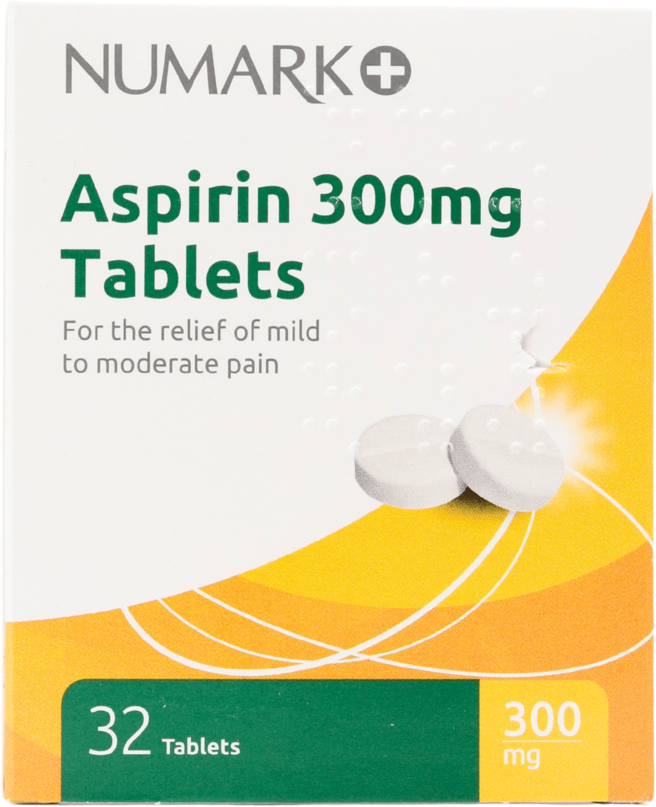 Numark Aspirin 300mg 32 Tablets
