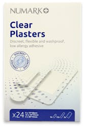 Numark Clear Plasters 24 Pack