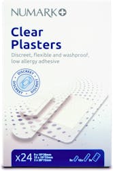 Numark Clear Plasters 24 Pack