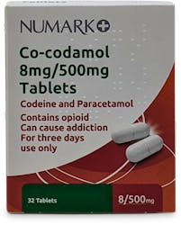 Numark Co-Codamol 8mg/500mg 32 Tablets