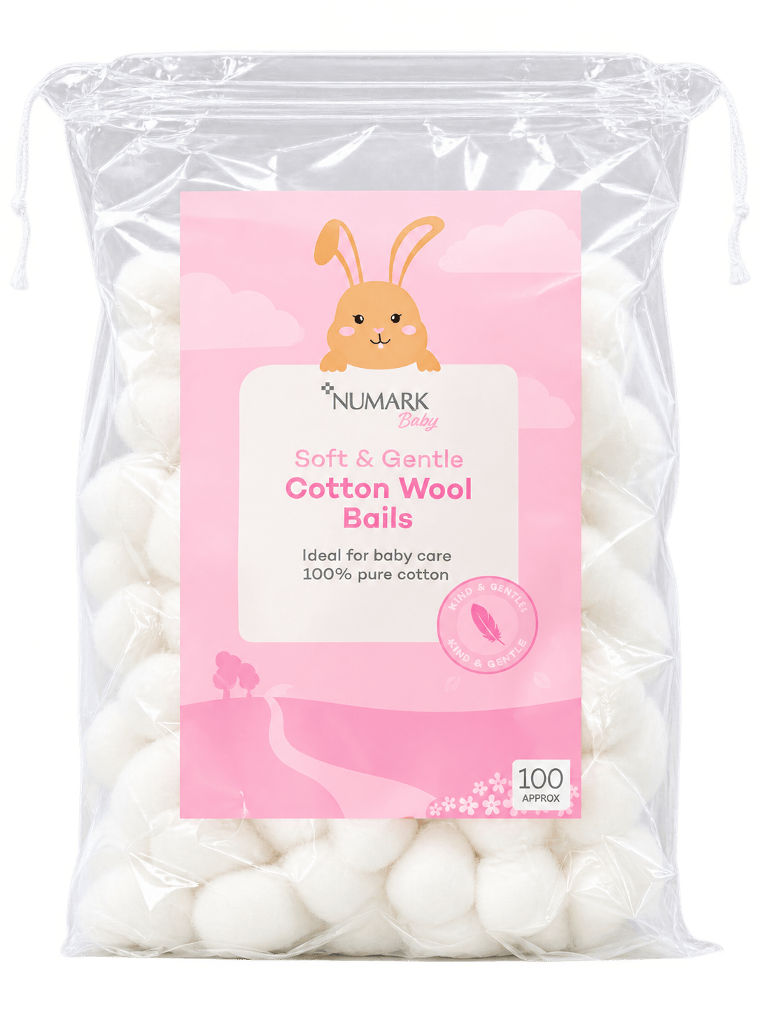 Numark Cotton Wool Balls 100 Pack