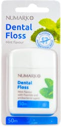 Numark Waxed Dental Floss Mint Flavour 50m