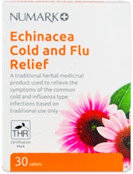 Numark Echinacea Cold & Flu Relief 30 Tablets