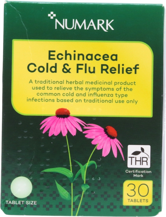 Numark Echinacea Cold & Flu Relief 30 Tablets