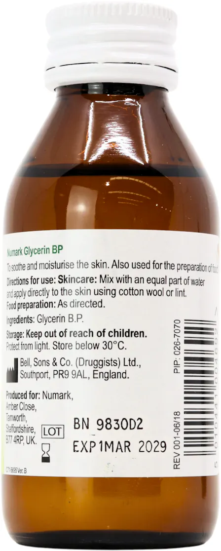 Numark Glycerin B.P. 100ml - 2