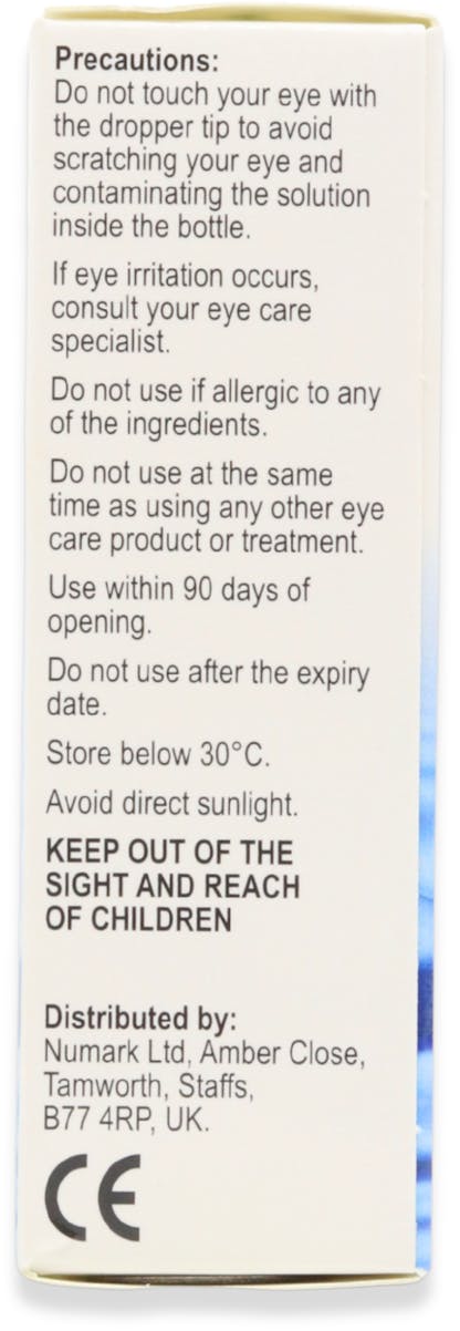 Numark Hypromellose Drops 0.3% 10ml - 2