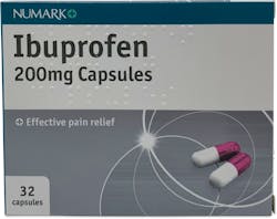 Numark Ibuprofen 200mg 32 Tablets