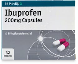 Numark Ibuprofen 200mg 32 Capsules
