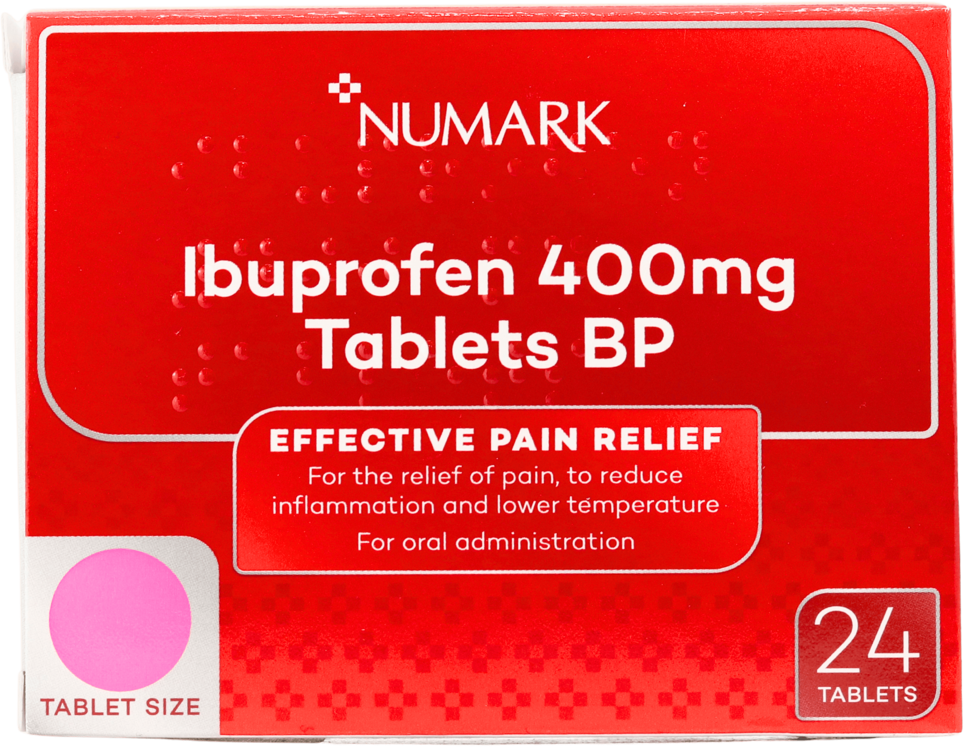 Numark Ibuprofen 400mg 24 Tablets