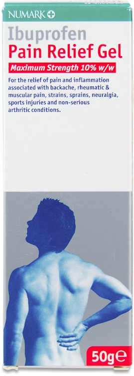 Numark Ibuprofen Pain Relief Gel 50g