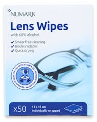Numark Lens Wipes 50 Pack