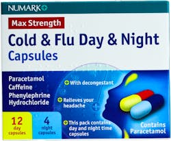 Numark Max Cold & Flu Day & Night 16 capsules