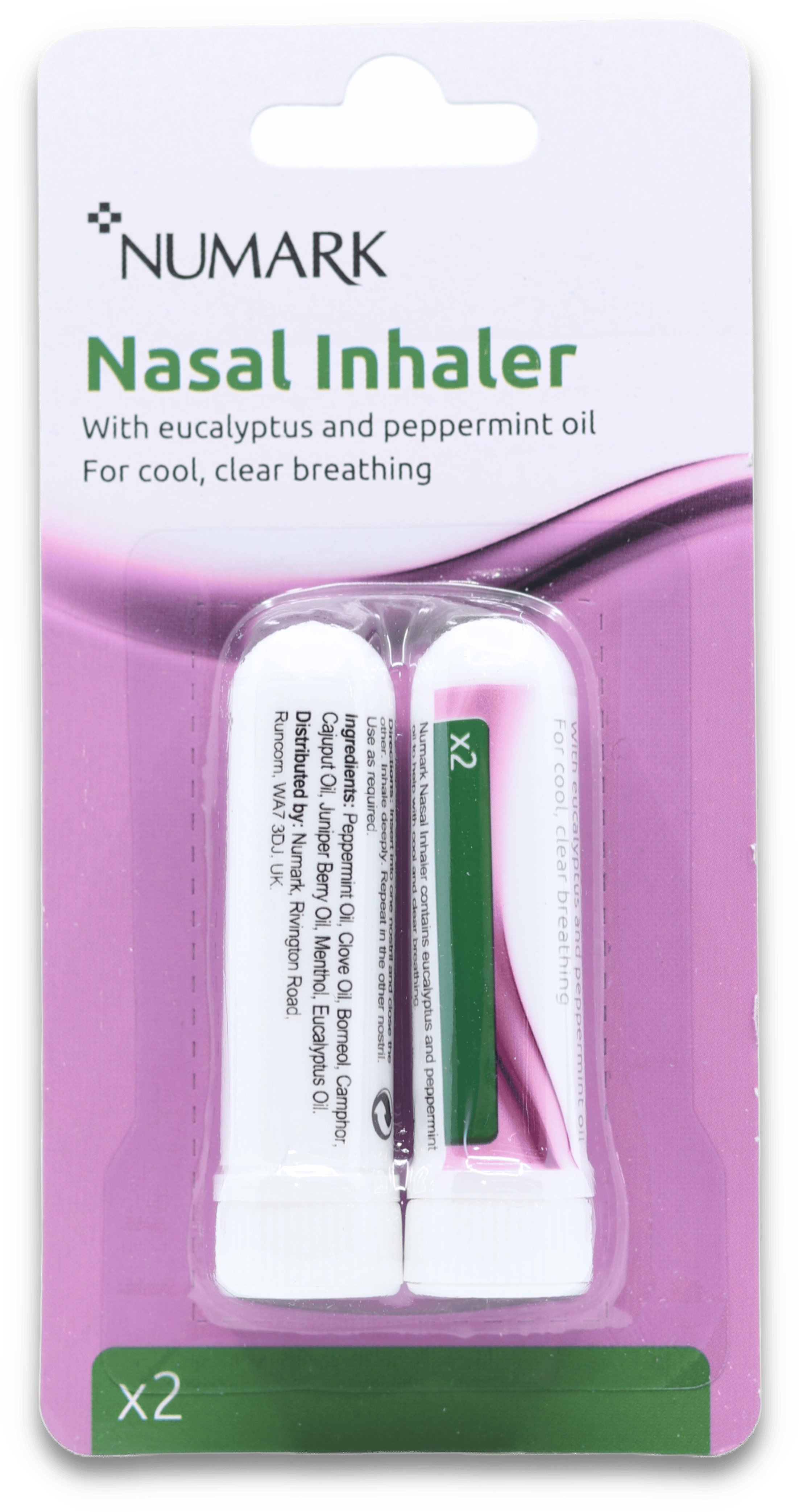 Numark Nasal Inhaler Twin Pack