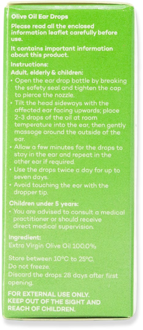 Numark Olive Oil Ear Drops 15ml - 2