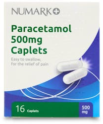 Numark Paracetamol 500mg 16 Caplets