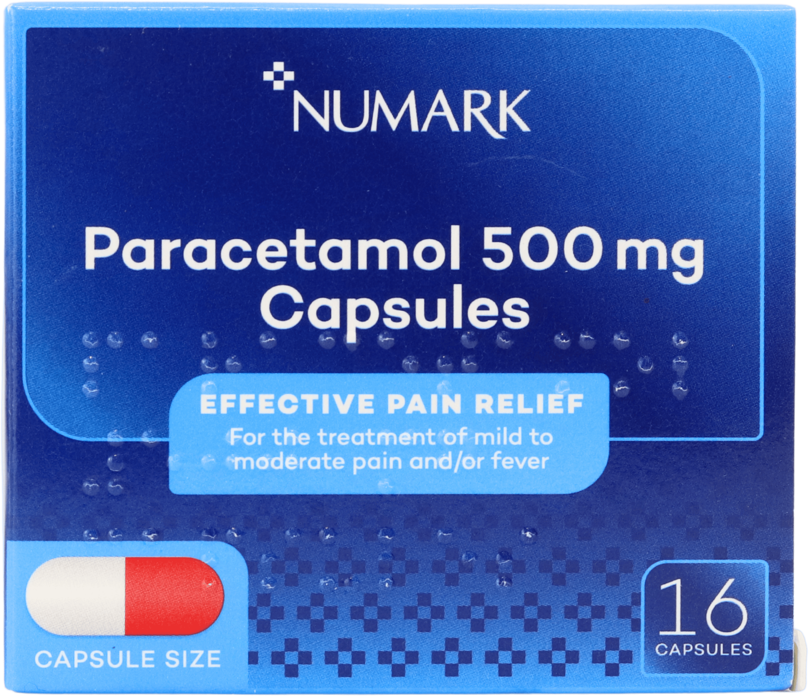 Numark Paracetamol 500mg 16 Capsules