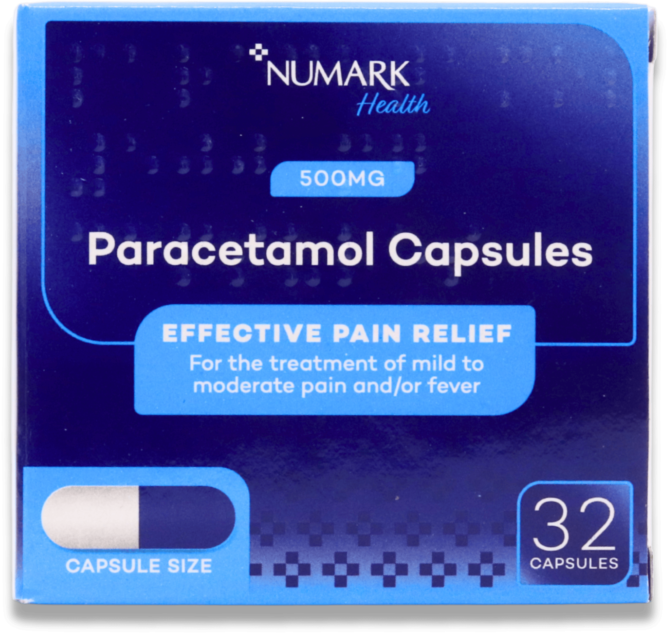 Numark Paracetamol 500mg 32 Capsules
